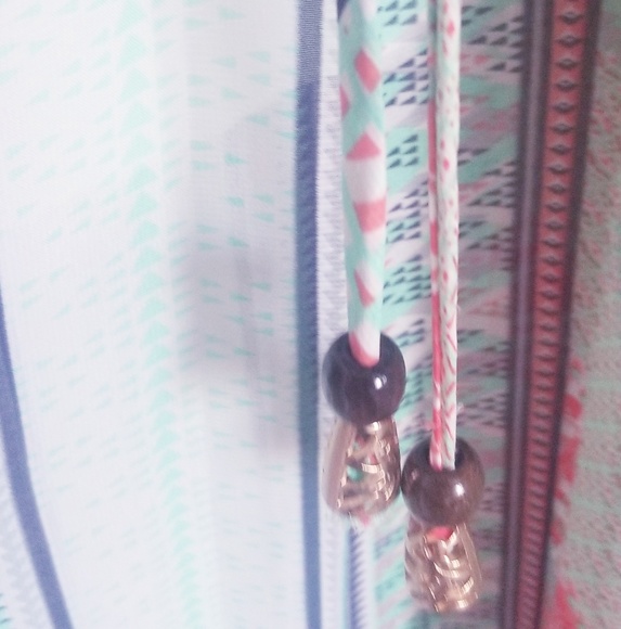 Boho halter neck long dress - Picture 3 of 4